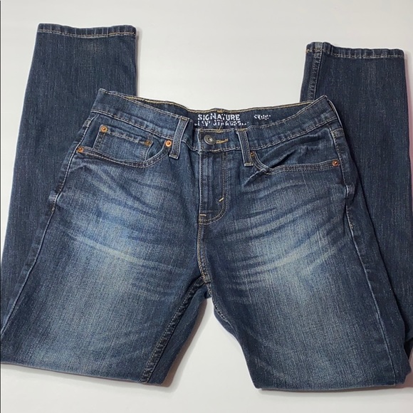 Signature by Levi Strauss Other - Levi Strauss 29 x 30 Dark Blue Straight Leg Jeans